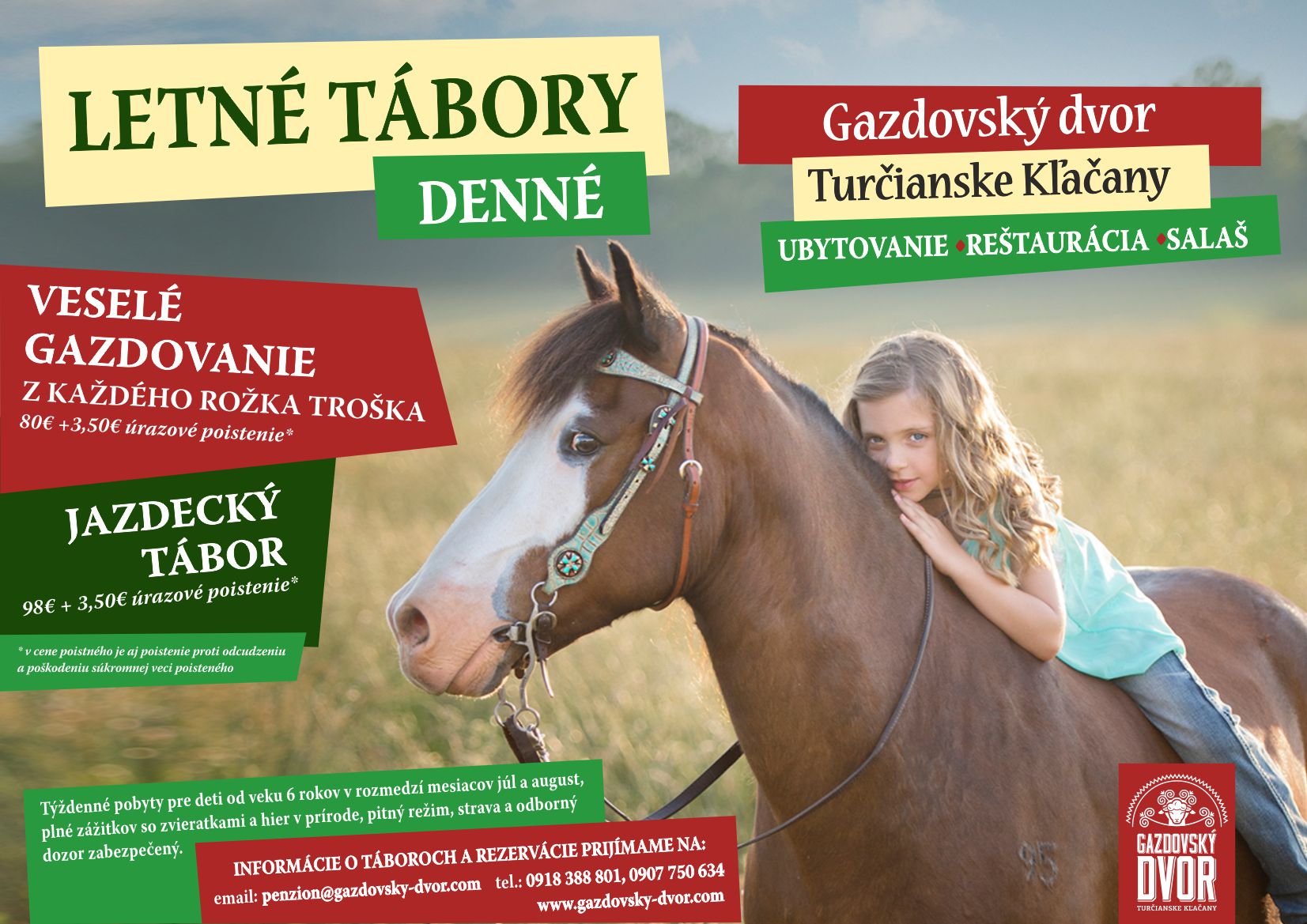 Mitro . letný denný prímestský tábor